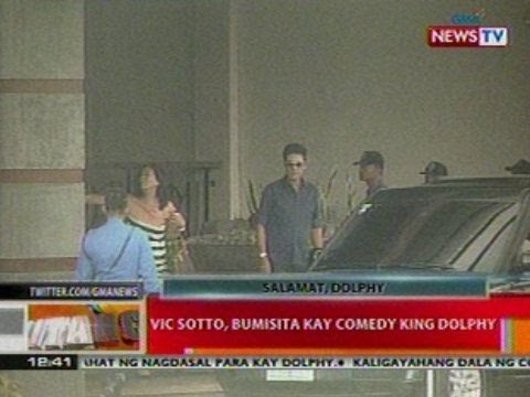 BT: Vic Sotto, bumisita kay comedy king Dolphy
