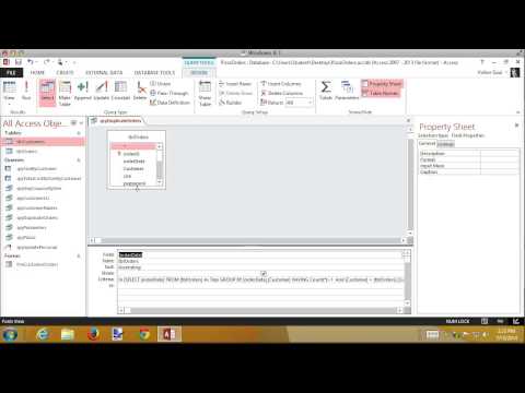 how to eliminate duplicates in access query