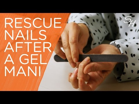 how to repair nails after gel manicure