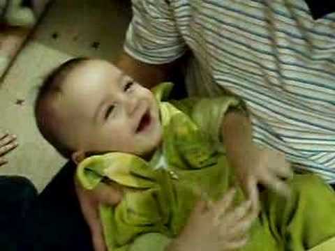 Yousefatos Cute Baby laugh - laugh of a child from his heart