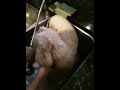 Kirby takes a bath