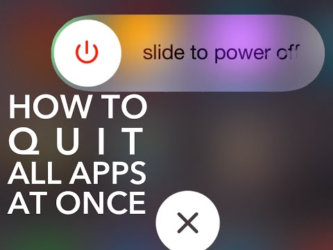 how to properly close apps on iphone
