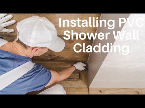 how to fit pvc wall cladding