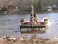 Hydro Raking at Longwood Lake - Rick of Shoreline Weed Control at the Controls Hydro Raking at Longwood Lake - Rick of Shoreline Weed Control at the Controls