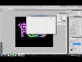 How to make a cool particle text in photoshop cs4 or cs5