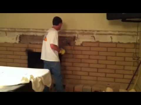 how to remove z-brick from wall
