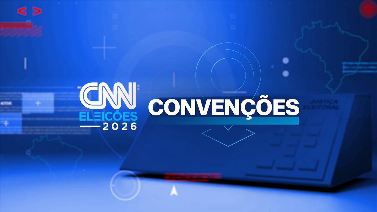 AO VIVO: CNN ELEIÇÕES - CONVENÇÕES - 03/08/2026