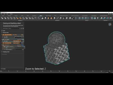 Follow Along: Cleaning and Simplifying a Mesh – nTop Learn
