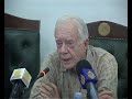 TodaysNetworkNews: 11 February 2010 - UNMIS: Khartoum, Sudan - Former US President Jimmy Carter appeals for peace and stability in Sudan as it prepares for its first multi-party elections in 24 years. Former United States (US) President Jimmy Carter said he hoped the upcoming elections in Sudan will be successful and appealed for peace and stability in Sudan as it prepares for its first multi-party elections in 24 years. Carter, who is on a four-day visit to the country, said that he is deeply committed to making sure that the April elections go forward as fair, free, transparent and safe in the north and south. SOUNDBITE (English) Jimmy Carter, former United States President: I dont have any doubt that the people of Sudan in the north and south are very eager to join in with the Carter Center and other national observers to make sure that the elections is safe and fair and free and transparent. So I have confidence in the people of Sudan to ensure that the elections is fare and honest. The Carter Center has been the only international monitoring body in Sudan throughout election preparations, but it will be joined by the European Union, China, South Africa and the African Union for the voting period in April. Carter arrived in Juba on Wednesday (10 Feb) where he met with the President of Southern Sudan, Salva Kiir Mayardit. They discussed the progress of the implementation of the Comprehensive Peace Agreement (CPA) and the upcoming elections. He also had a similar <b>...</b>
