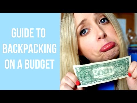 how to budget for backpacking