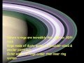 Saturn:  Closest Encounter To Date (Cassini-Huygens Mission)