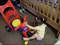 Funny Baby Auto Accident News Report -- 27M