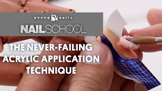 Youtube Thumbnail - Young Nails – The Never-Failing Acrylic Application Technique