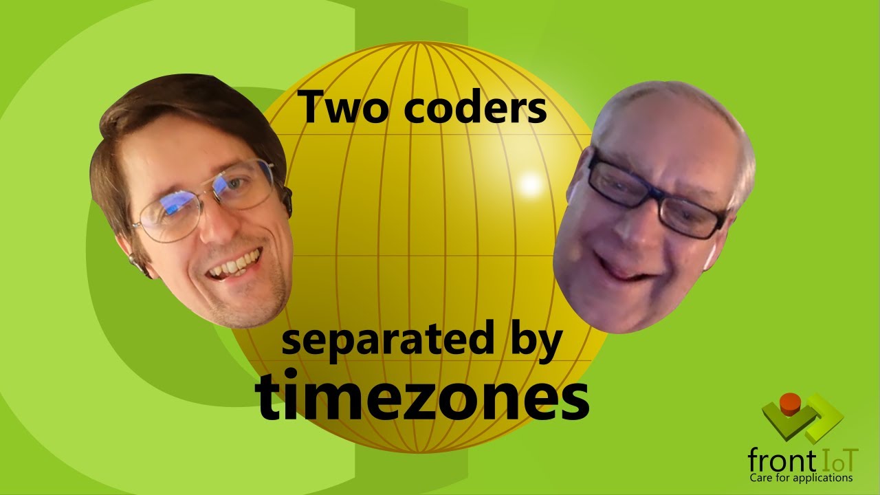 Two coders seperated by timezones