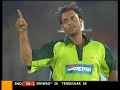 Shoaib Akhtar clean bolds Sehwag Shoaib Akhtar clean bolds Sehwag