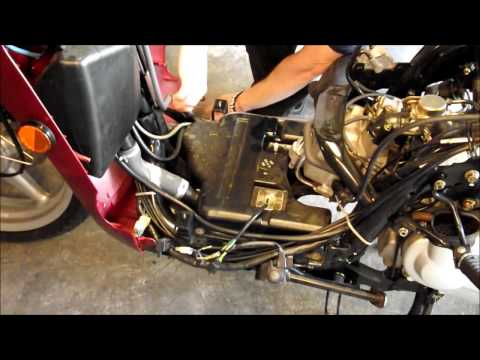 how to drain scooter gas tank