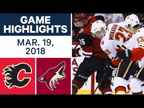 Video: NHL Game Highlights | Flames vs. Coyotes - Mar. 18, 2018