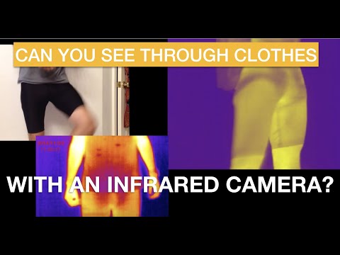 how to see through clothes with a camera