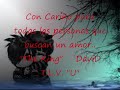 necesito un amor con letra