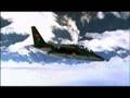 vol d'un alpha jet dans les montagnes