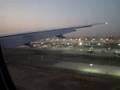 Landing in Dubai International Airport (DBX), UAE from Delhi, India 2008
