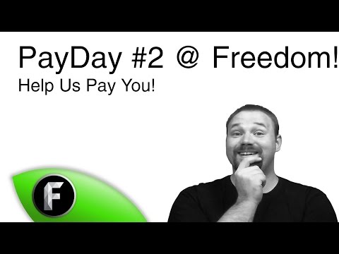 Freedom Payday Approaches! - Are you prepared? Tell Us!