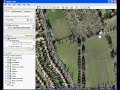 How to find longitude and latitude from a point on google earth and an address on google maps