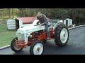 Restored Ford 8N Cold Start-Up