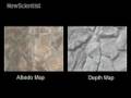Textured graphics can be captured in a flash