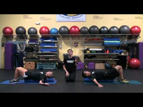 Foam Roll Pec Stretch