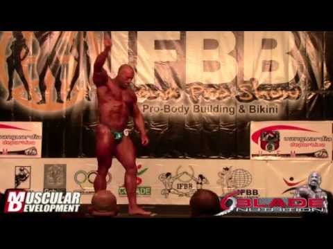 Martin Kjellstrom Posing Routine 2013 Tijuana Pro Show