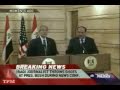 iraqi shoes thrown at President George Bush shoe size 10