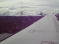 landing in ushuaia in md88 of austral lineas aereas