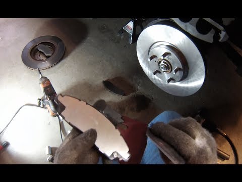 Replace Acura MDX front brake pads/rotors 2007-2013