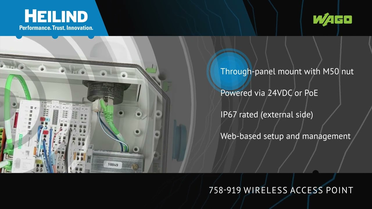 WAGO Wireless Access Point | Heilind Electronics