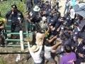 Tensions rise in flooded Bangkok areas
