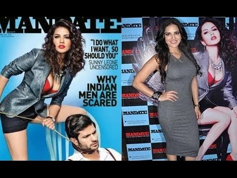 Porn Star Sunny Leone on Cover Page of Mandate Magazine - LEAKED