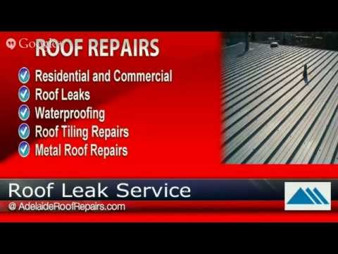 Adelaide Roof Leak – Roof Leak Insurance Claim + Roofing Service