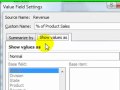How to add Show Value As calculations to your Excel Pivot Table