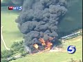 Train Derails, Explodes In Okla. County