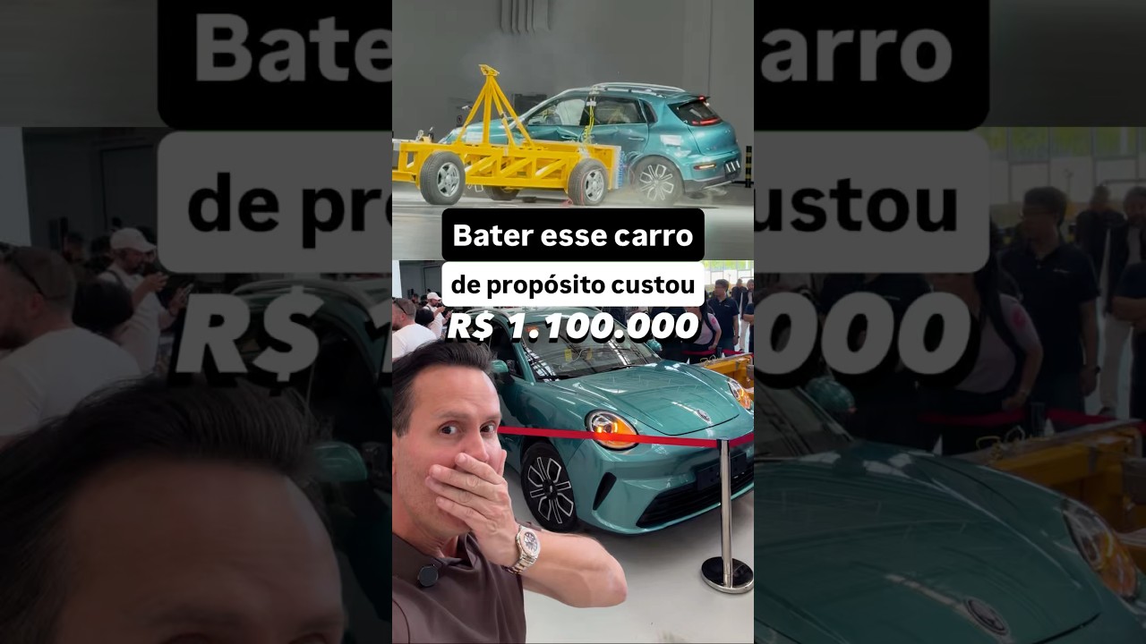 Bater esse carro de propósito custou R$ 1.100.000