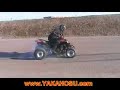 Yakahosu Raptor R1 998cc burning tires