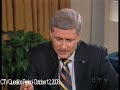Stephen Harper on deficits and recession