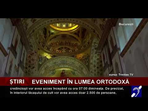 Patriarhul ecumenic Bartolomeu I al Constantinopolului, la București