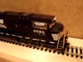 HO Scale Norfolk Southern SD70M with MRC Sound Decoder