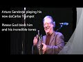 Arturo Sandoval playing 2013 his NEW daCarbo Trumpet