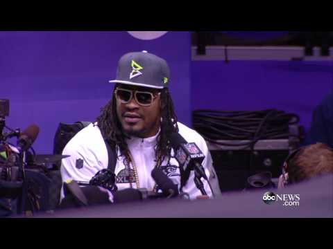 I'm - The Seattle Seahawks running back had one thing on his mind while talking to reporters.