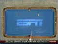 Billiard Trick shots compilation ESPN 2 championship