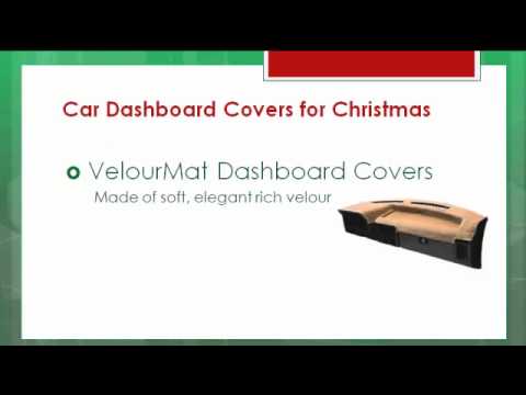 0 Car Dash Mats | Car Dashboard Covers   On Santas Best Automotive Accessory Christmas Gift List