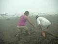 Insanely hot babes struggling in the mud!!!